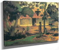 Te Raau Rahi ( The Big Tree) By Paul Gauguin Fine Art Print