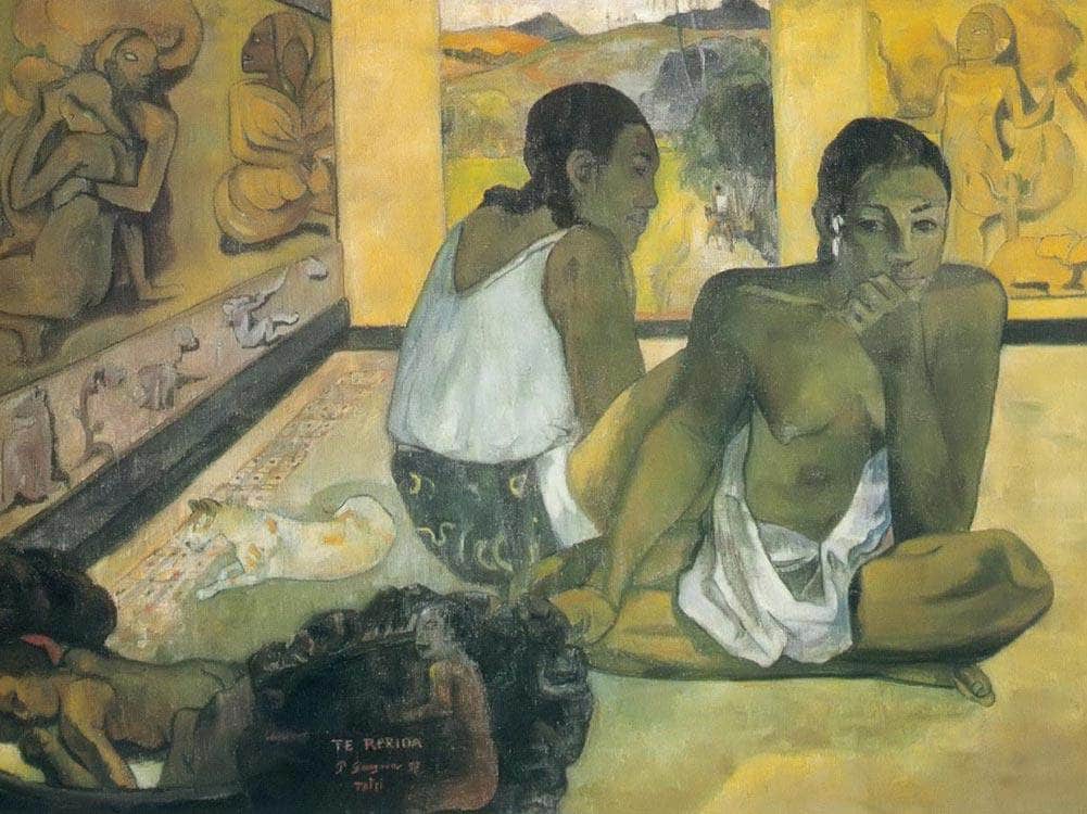 Te Rerio ( The Dream) By Paul Gauguin Fine Art Print