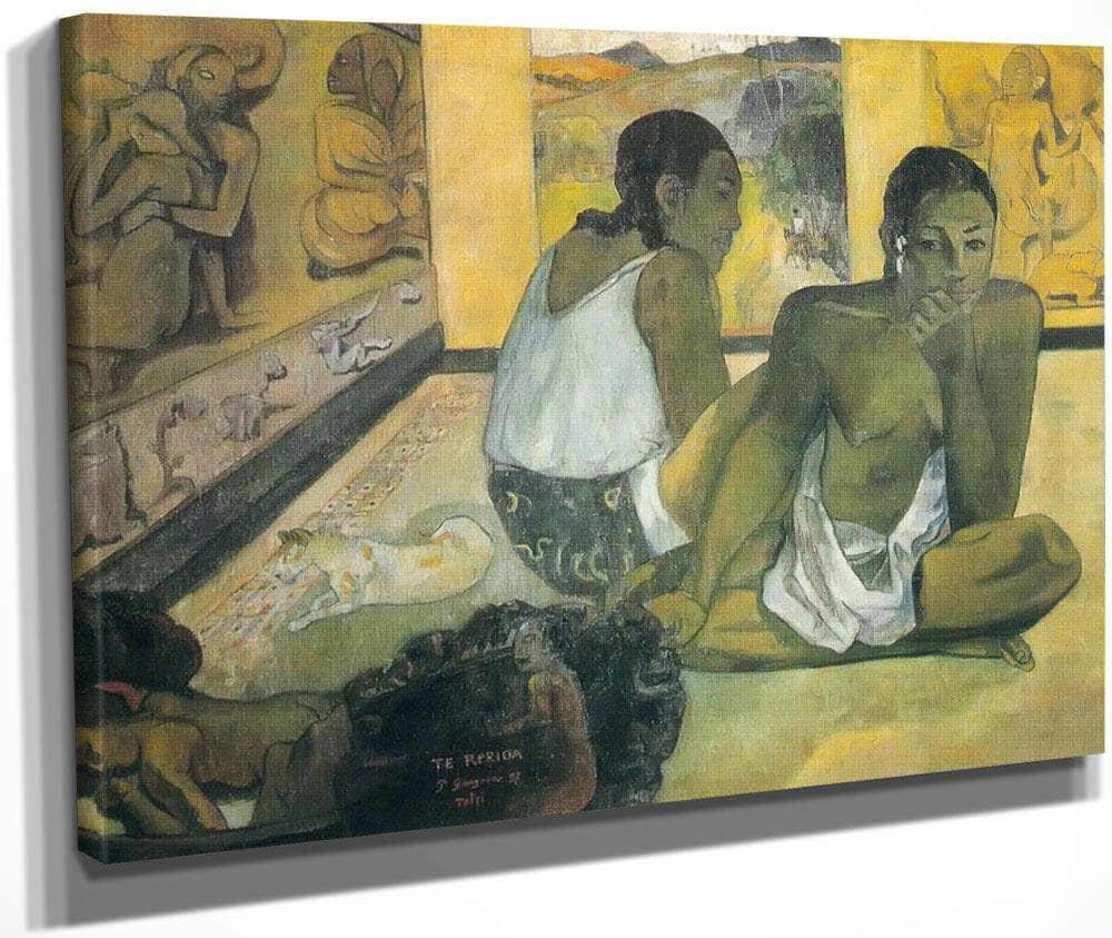 Te Rerio ( The Dream) By Paul Gauguin Fine Art Print