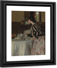 Tea Time By Henry Salem Hubbell Fine Art Print