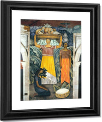 Tehuana Women By Diego Rivera Fine Art Print