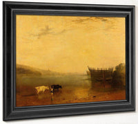 Teignmouth Harbour By Joseph Mallord William Turner Fine Art Print