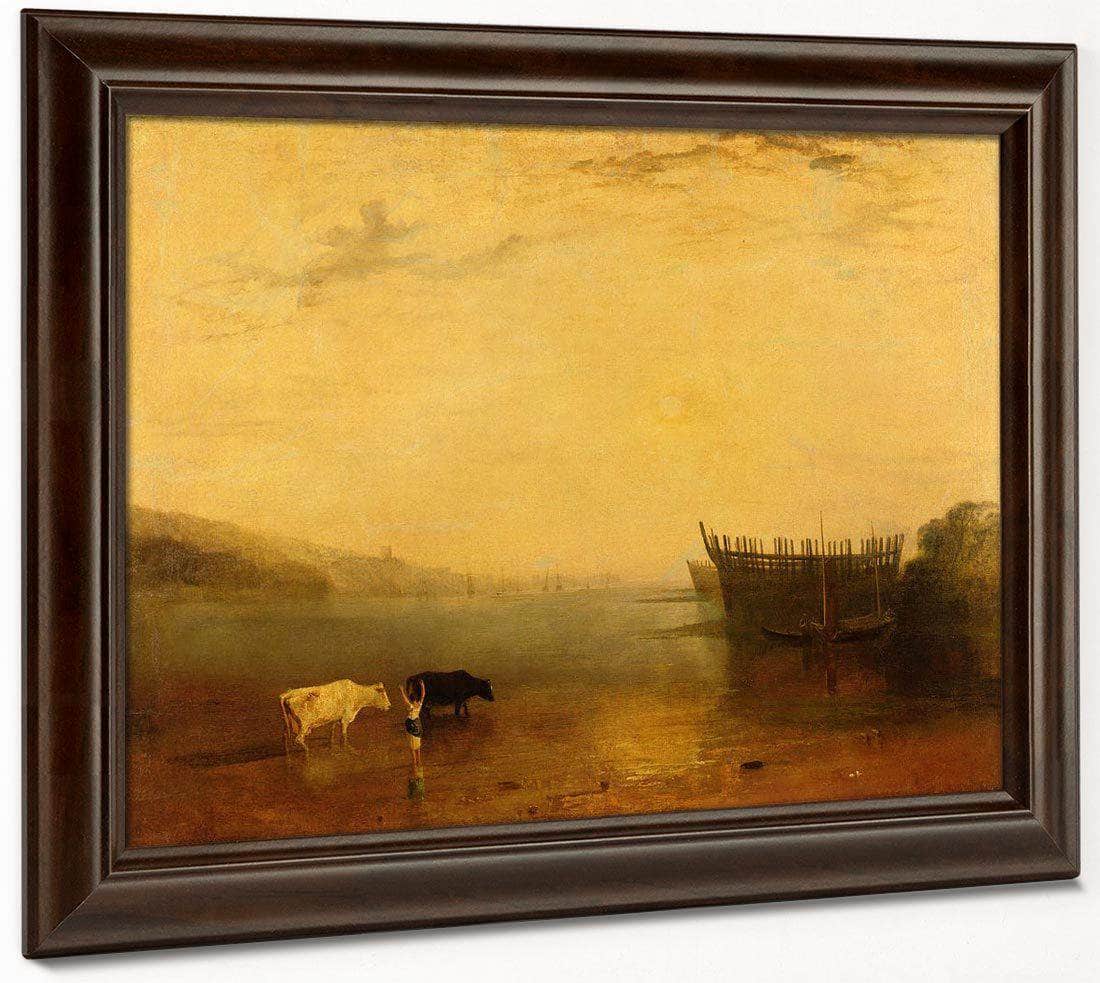 Teignmouth Harbour By Joseph Mallord William Turner Fine Art Print