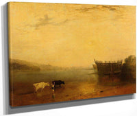 Teignmouth Harbour By Joseph Mallord William Turner Fine Art Print