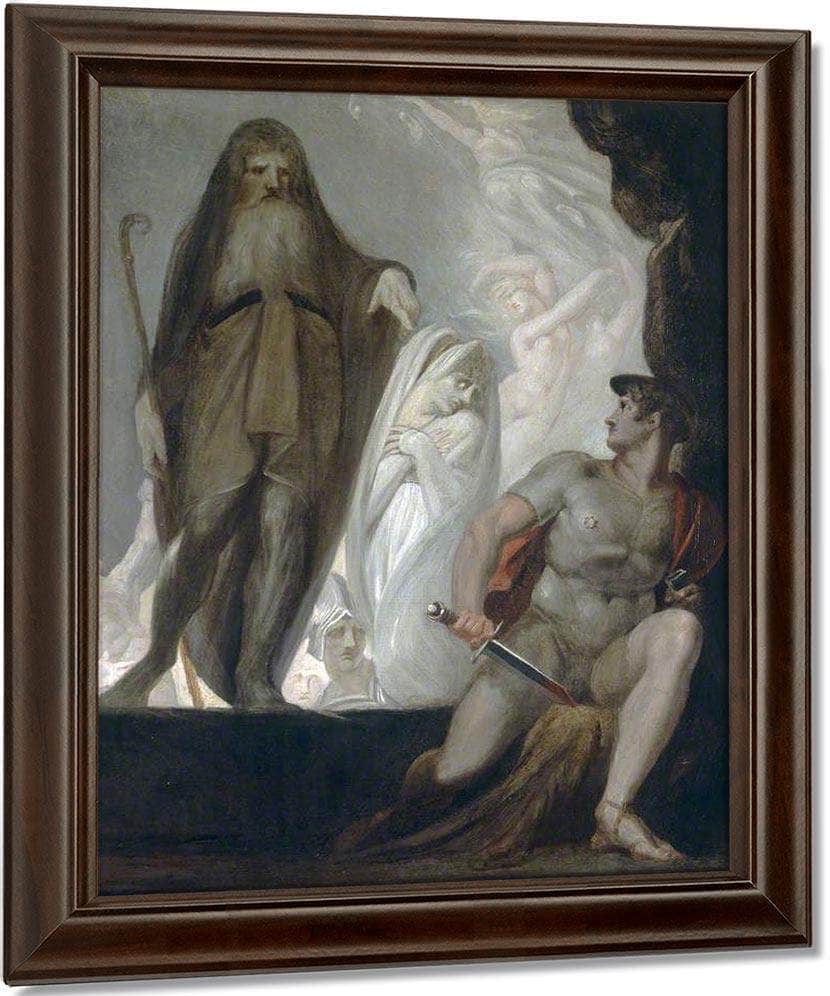 Teiresias Foretells The Future To Odysseus 1 By Henry Fuseli Fine Art Print