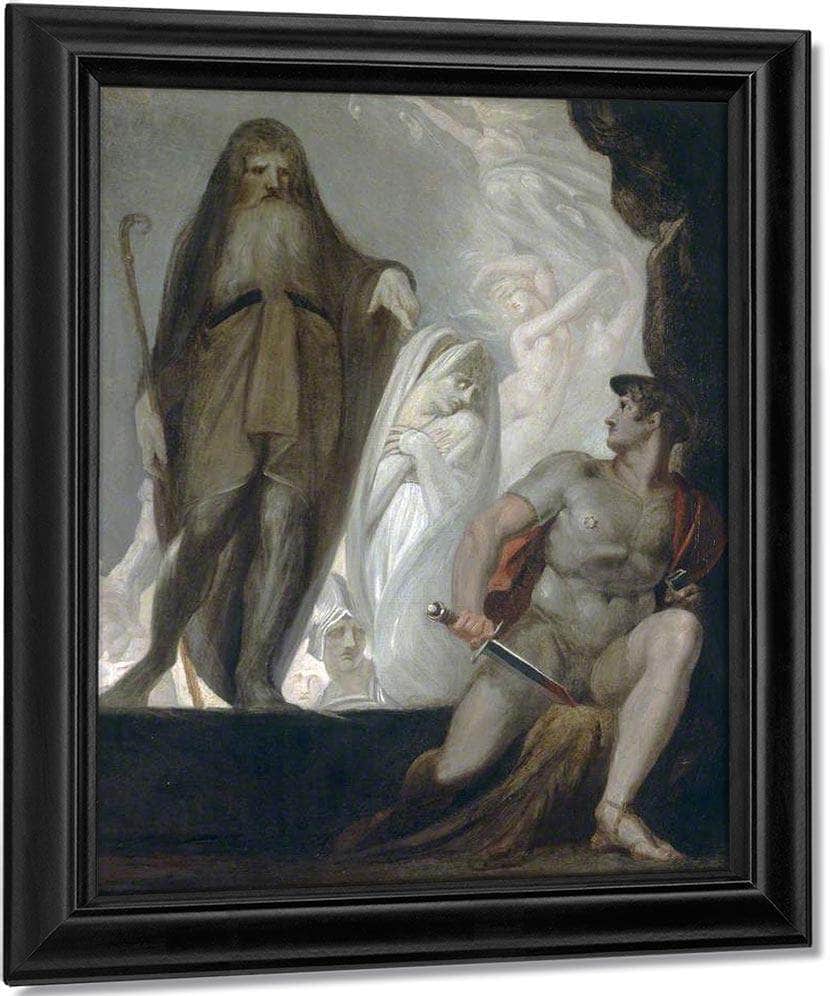 Teiresias Foretells The Future To Odysseus 1 By Henry Fuseli Fine Art Print