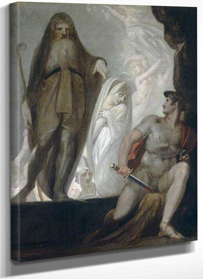 Teiresias Foretells The Future To Odysseus 1 By Henry Fuseli Fine Art Print