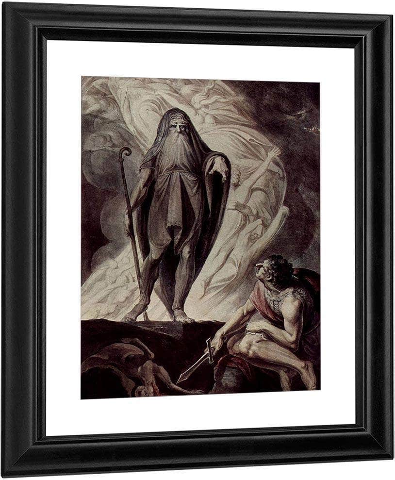 Teiresias Foretells The Future To Odysseus By Henry Fuseli Fine Art Print