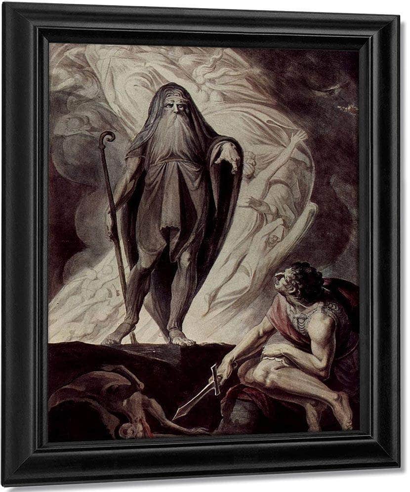 Teiresias Foretells The Future To Odysseus By Henry Fuseli Fine Art Print
