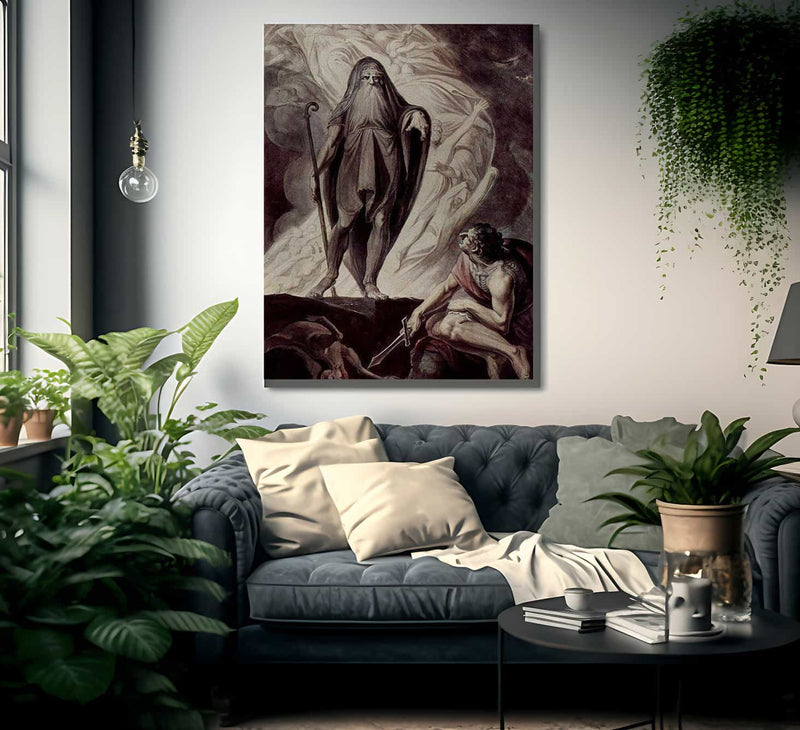 Teiresias Foretells The Future To Odysseus By Henry Fuseli Fine Art Print