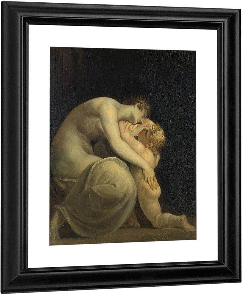 Tekemessa And Eurysakes By Henry Fuseli Fine Art Print