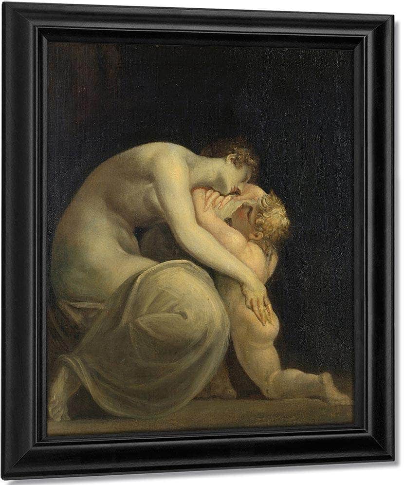 Tekemessa And Eurysakes By Henry Fuseli Fine Art Print