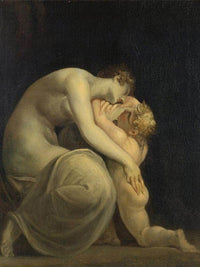 Tekemessa And Eurysakes By Henry Fuseli Fine Art Print