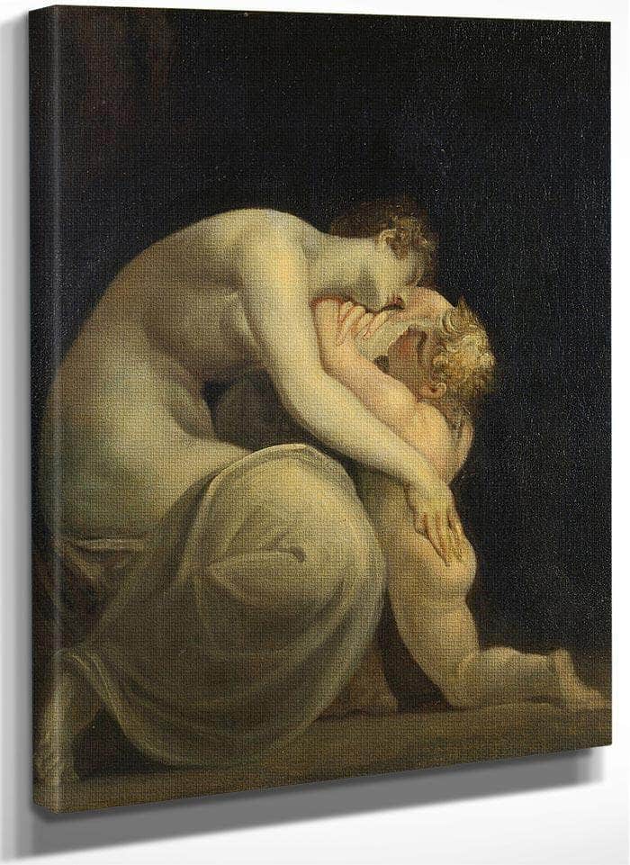 Tekemessa And Eurysakes By Henry Fuseli Fine Art Print