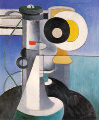 Telephone Painting Morton Livingston Schamberg Canvas Art Fine Art Print