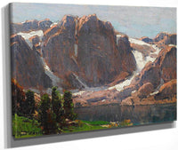 Temple Crag, High Sierra Lake By Edgar Payne Fine Art Print