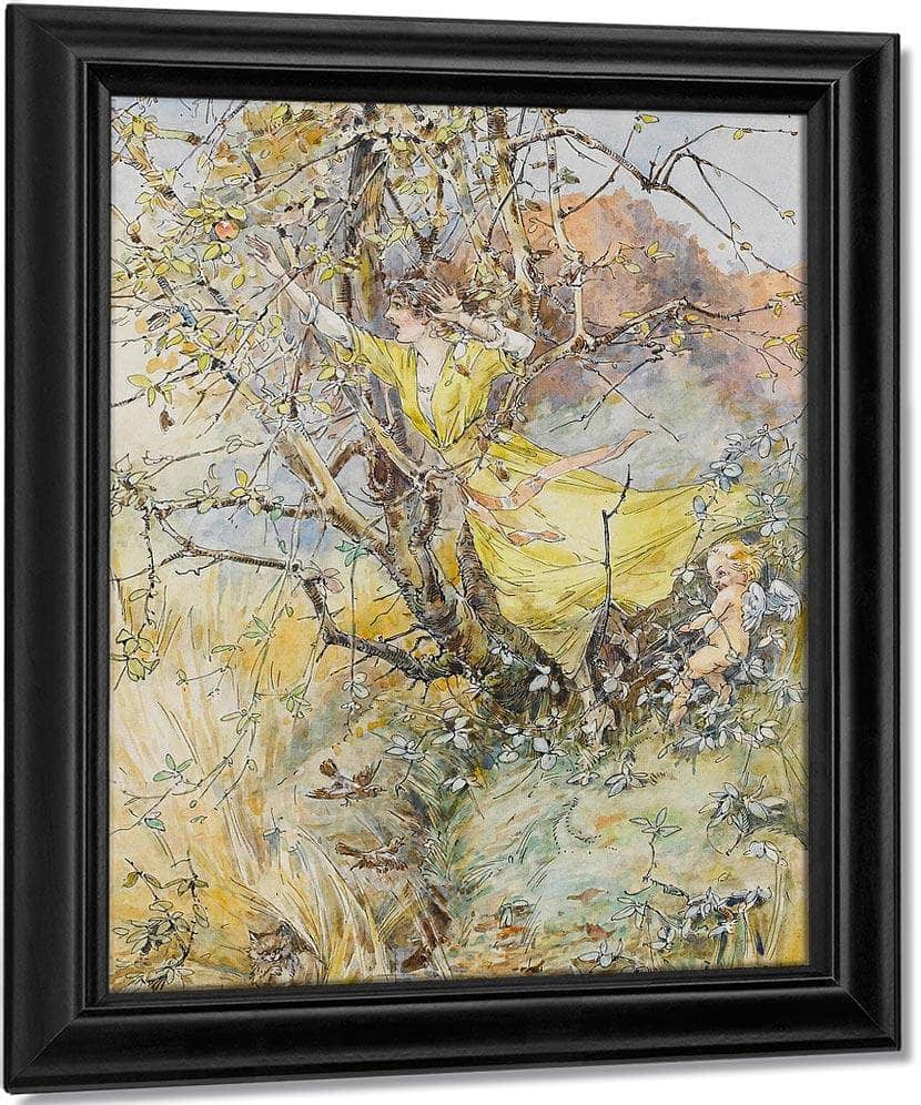 Temptation By William Henry Walker Fine Art Print