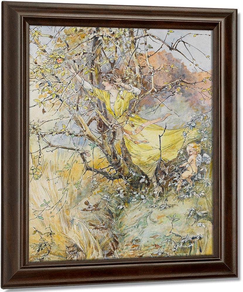 Temptation By William Henry Walker Fine Art Print