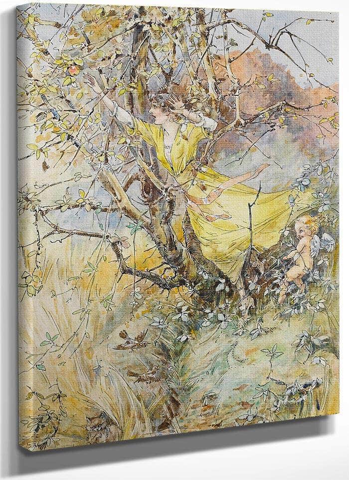 Temptation By William Henry Walker Fine Art Print