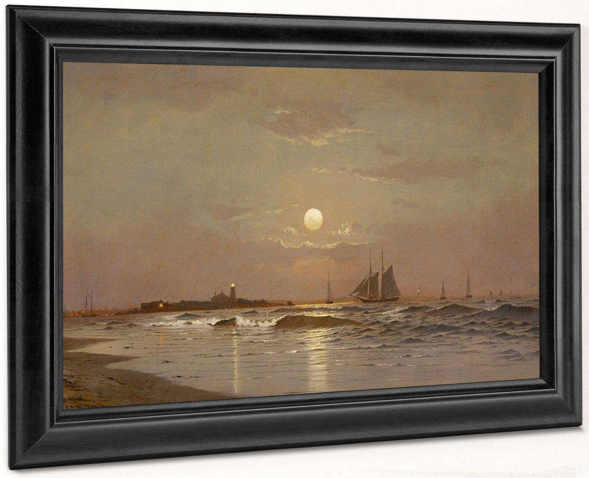 Ten Pound Island, Gloucester By Francis Augustus Silva Fine Art Print