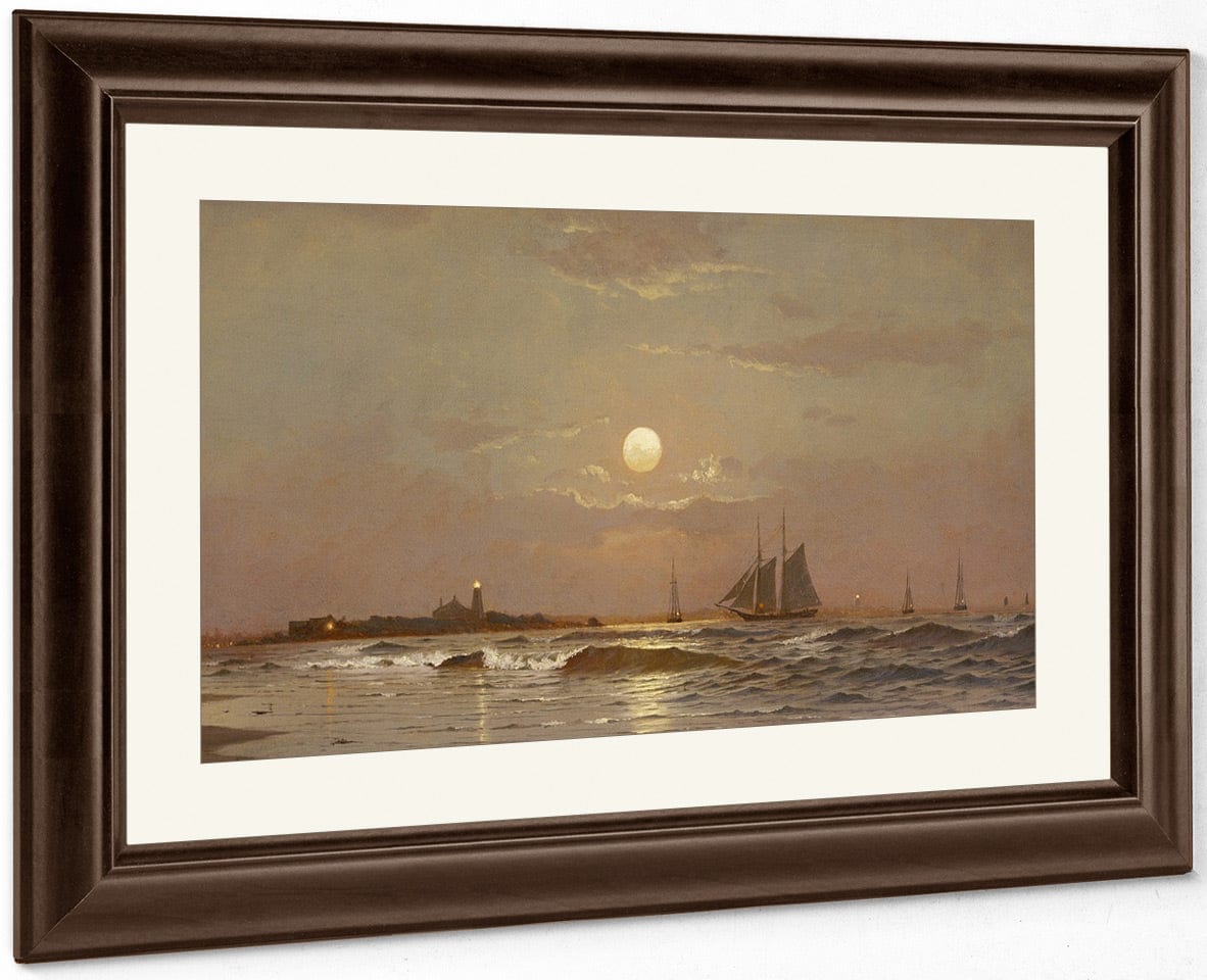 Ten Pound Island, Gloucester By Francis Augustus Silva Fine Art Print