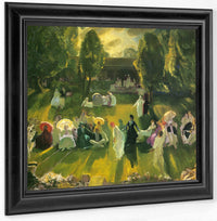 Tennis At Newport 1920 By George Bellows Fine Art Print