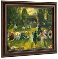 Tennis At Newport 1920 By George Bellows Fine Art Print