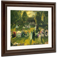 Tennis At Newport 1920 By George Bellows Fine Art Print