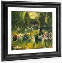 Tennis At Newport 1920 By George Bellows Fine Art Print