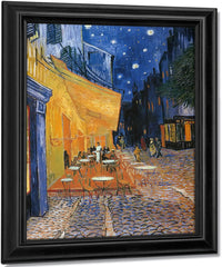 Terrace Of A Cafe At Night By Vincent Van Gogh Fine Art Print