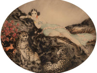 Thais 1927 By Louis Icart Fine Art Print