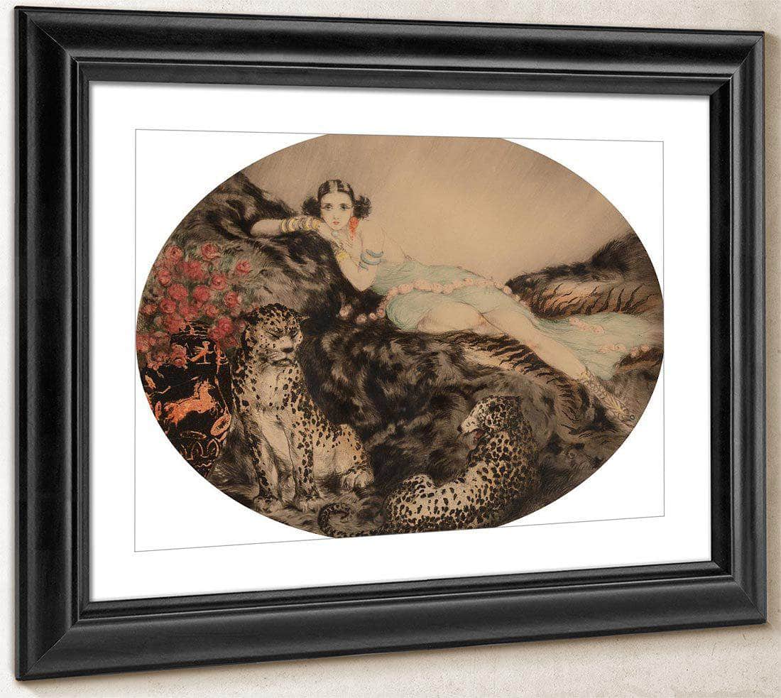 Thais 1927 By Louis Icart Fine Art Print