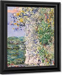 Thaxter's Garden By Childe Hassam Fine Art Print