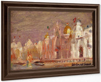 The 1900 Paris Exposition By Colin Campbell Cooper Fine Art Print