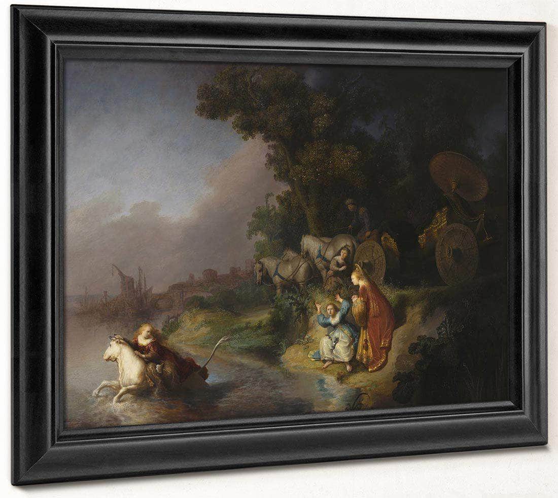 The Abduction Of Europa By Rembrandt Fine Art Print