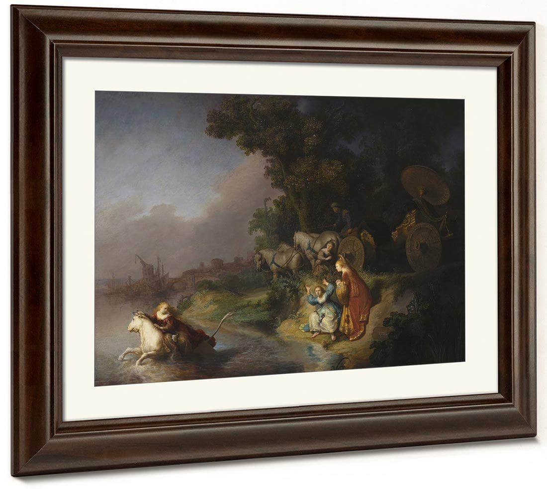 The Abduction Of Europa By Rembrandt Fine Art Print