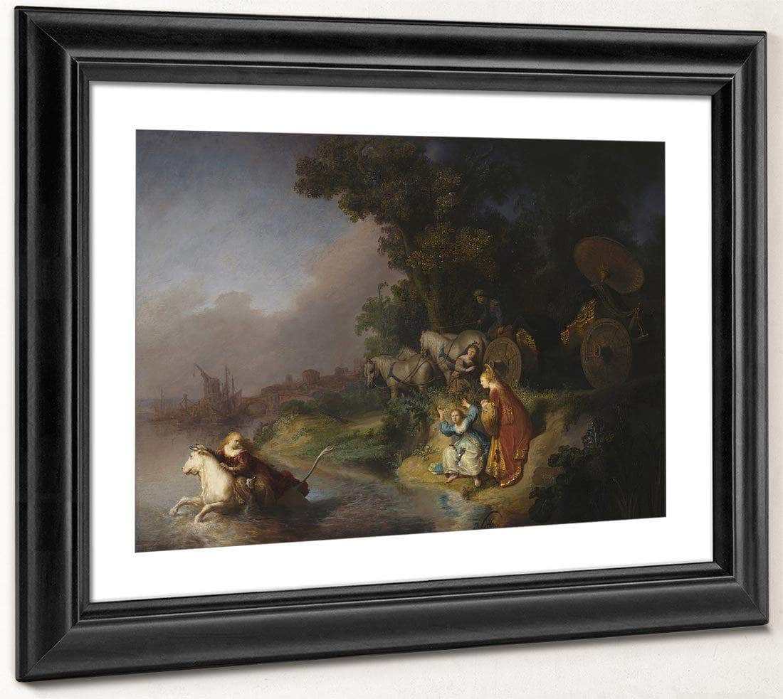 The Abduction Of Europa By Rembrandt Fine Art Print