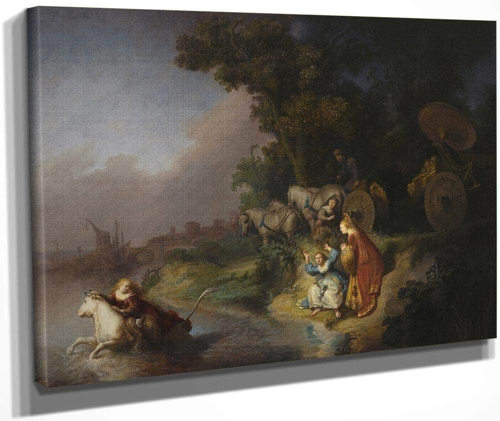 The Abduction Of Europa By Rembrandt Fine Art Print