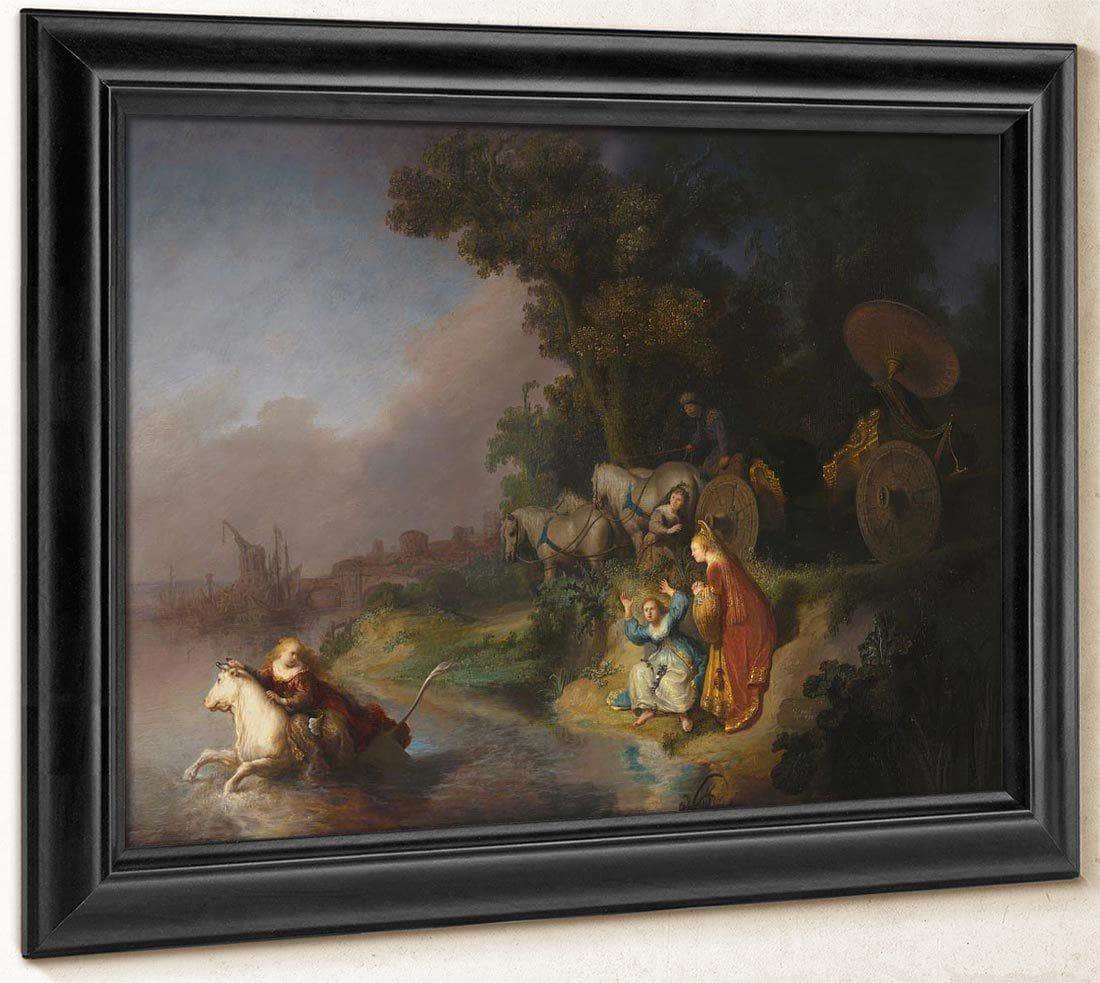 The Abduction Of Europa Rembrandt Fine Art Print