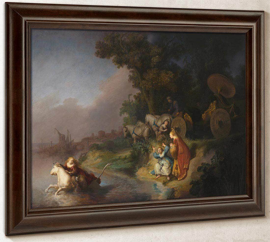 The Abduction Of Europa Rembrandt Fine Art Print