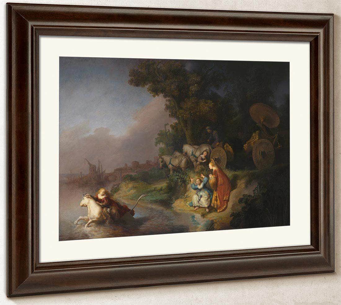 The Abduction Of Europa Rembrandt Fine Art Print