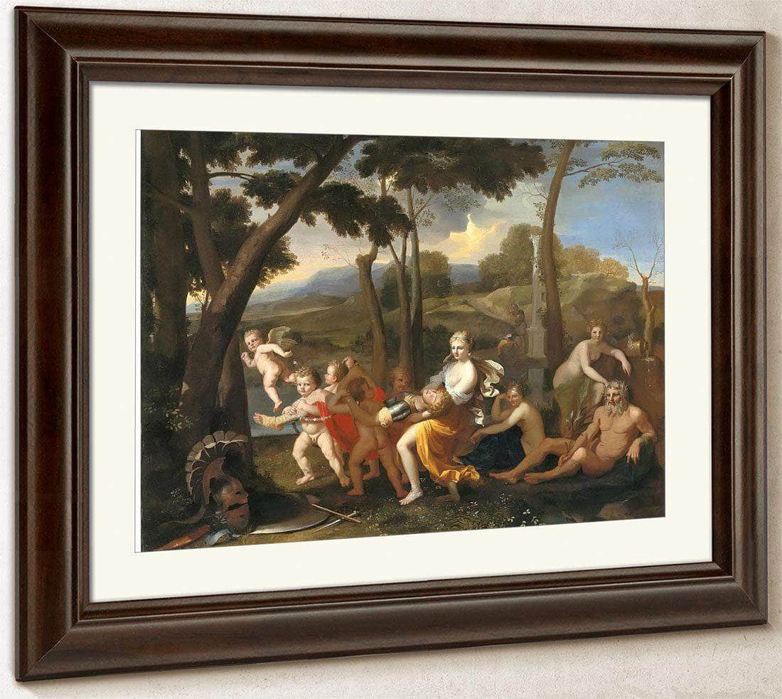 The Abduction Of Rinaldo By Nicholas Poussin Fine Art Print