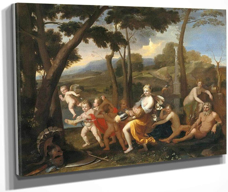 The Abduction Of Rinaldo By Nicholas Poussin Fine Art Print