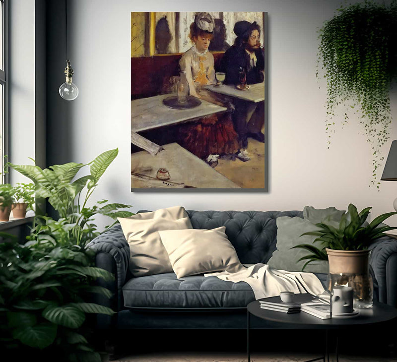 The Absinth Drinker By Edgar Degas Fine Art Print