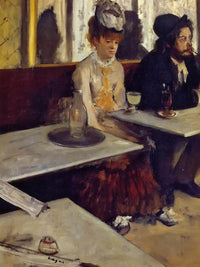 The Absinth Drinker By Edgar Degas Fine Art Print