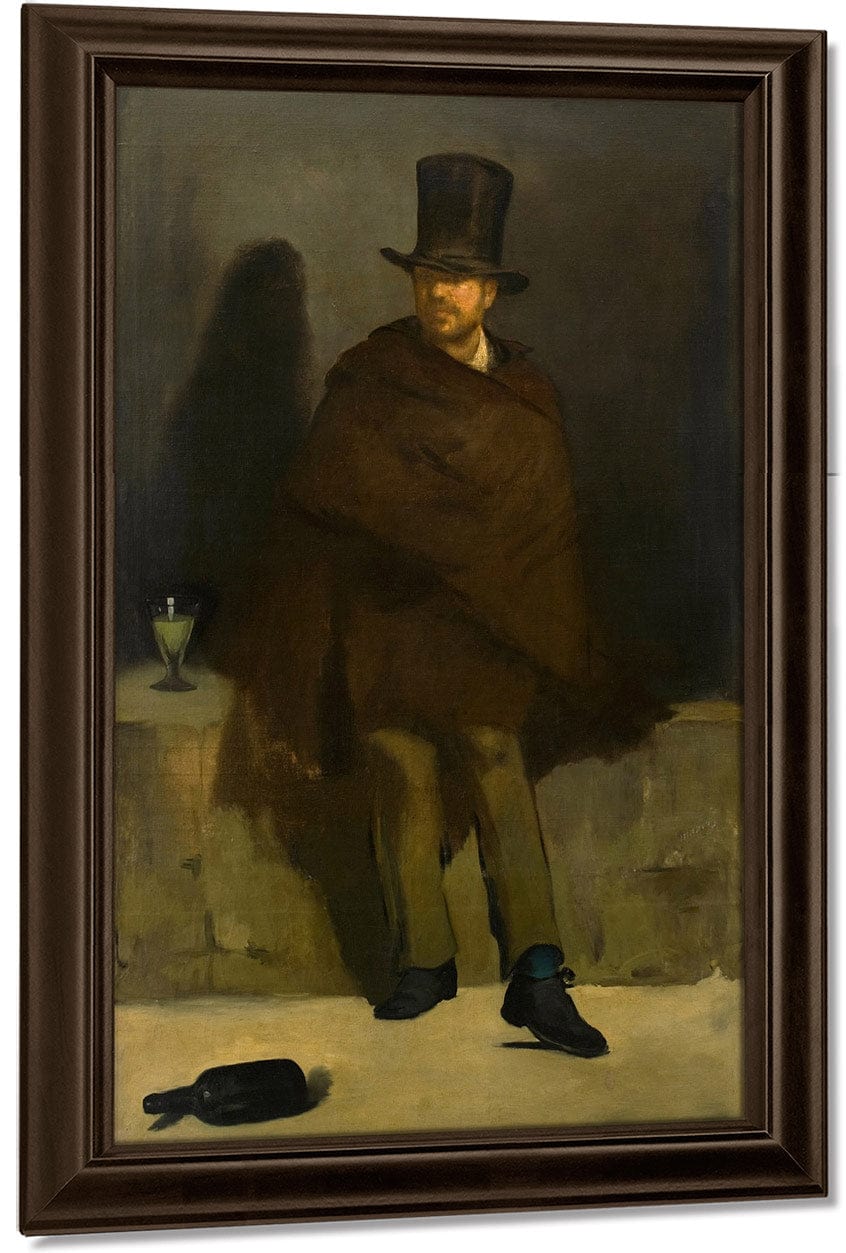 The Absinthe Drinker By Edouard Manet Fine Art Print