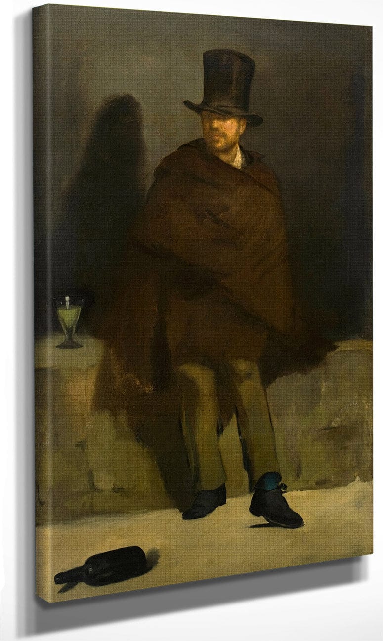 The Absinthe Drinker By Edouard Manet Fine Art Print