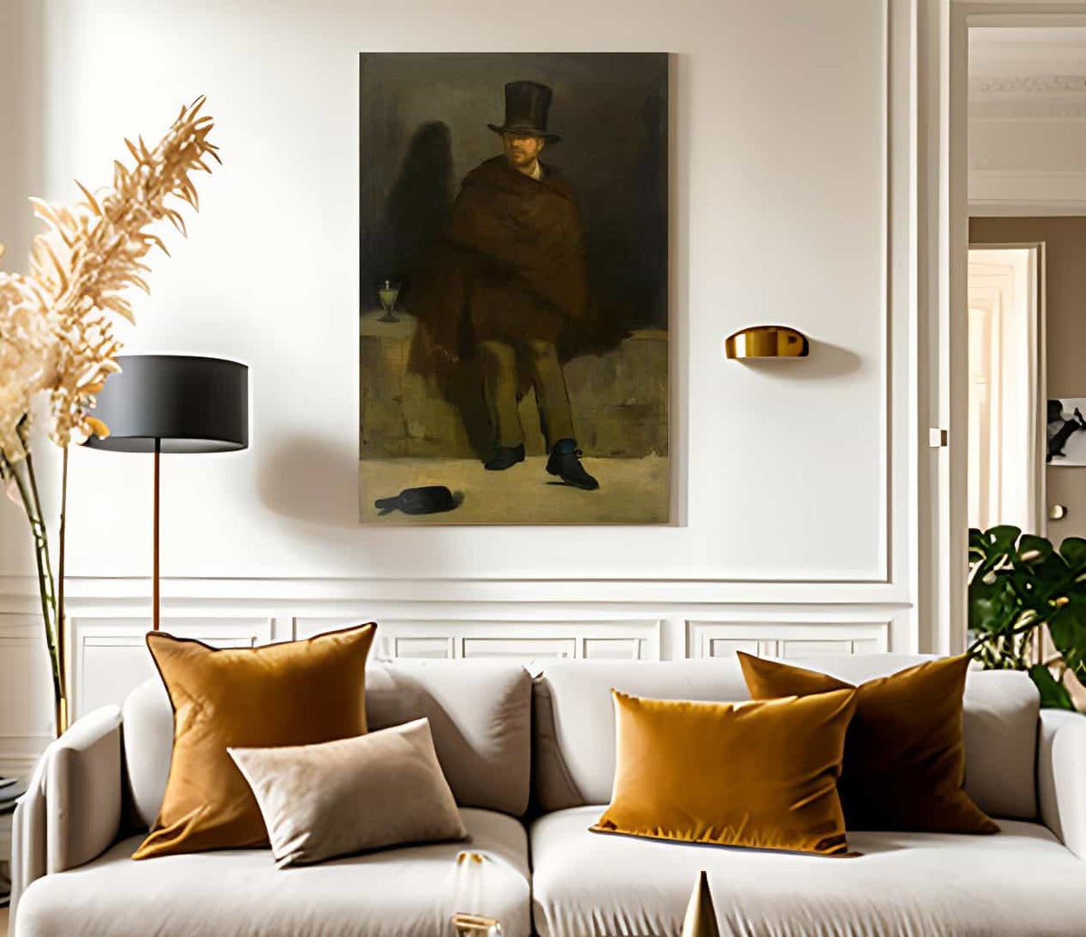 The Absinthe Drinker By Edouard Manet Fine Art Print