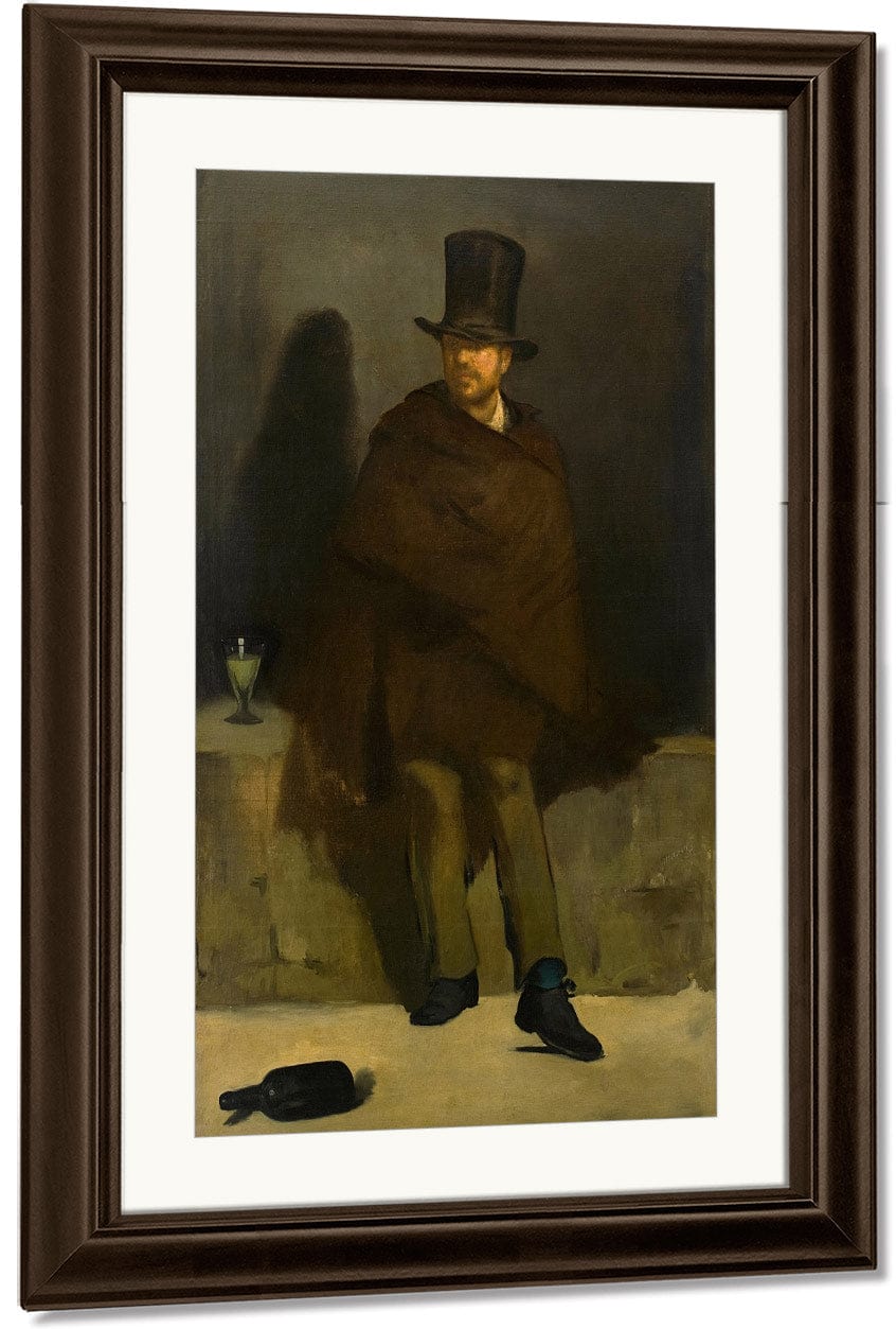 The Absinthe Drinker By Edouard Manet Fine Art Print