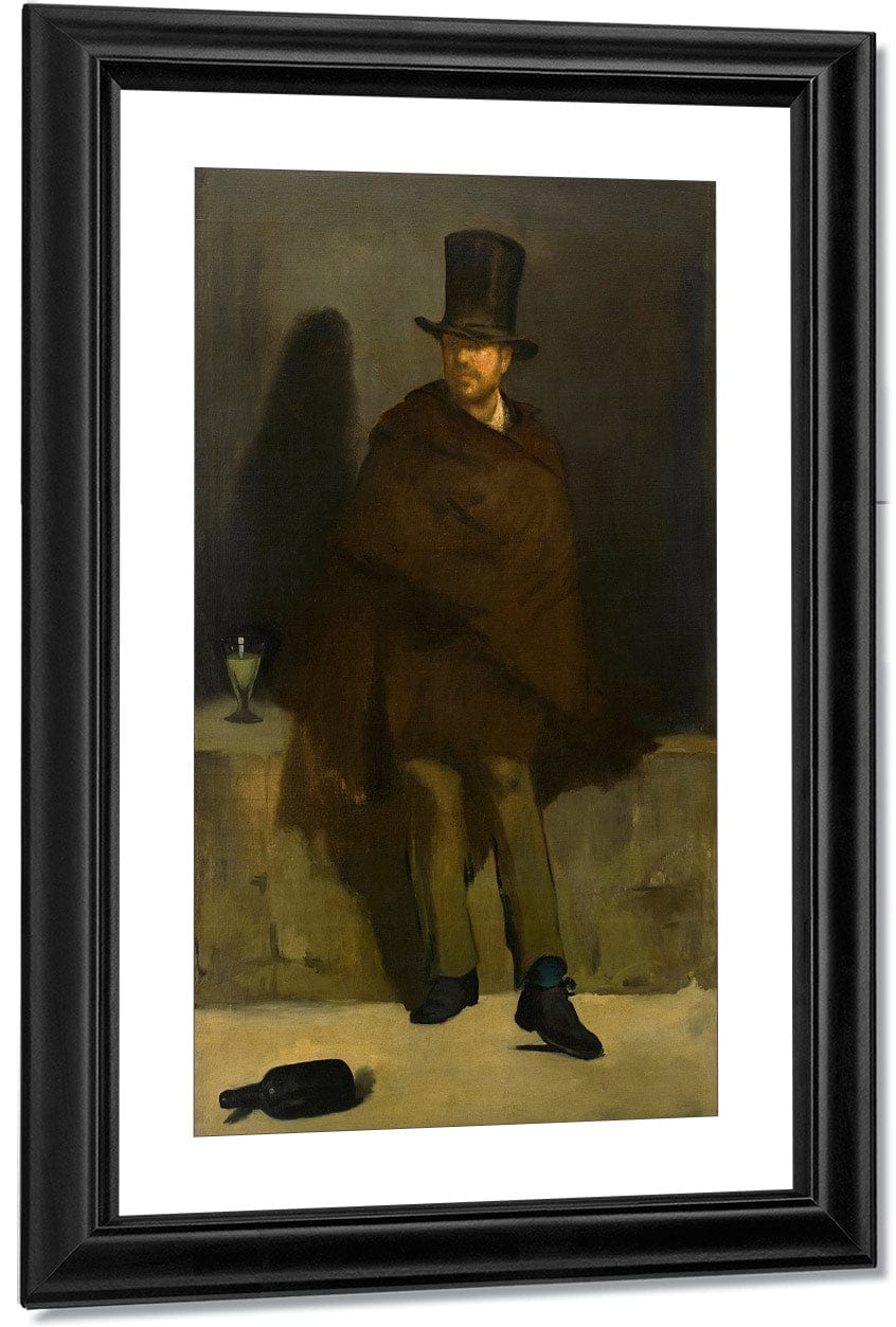 The Absinthe Drinker By Edouard Manet Fine Art Print
